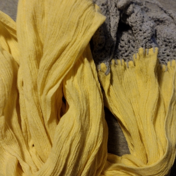 100 cotton scarf crochet hand made in India - Picture 4 of 4